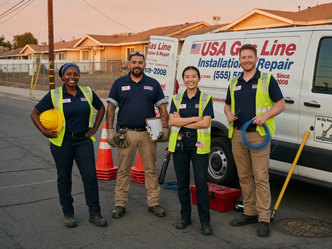 Gas Line Installation company in Hansboro, ND